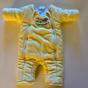 Baby Merlin's Magic Sleepsuit -- Small -- Yellow